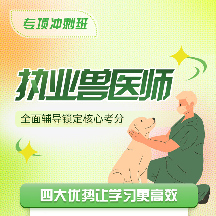 2025年执业兽医师专项冲刺班